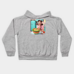 The Perfect 1950s House Wife Kids Hoodie